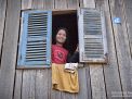girl in window